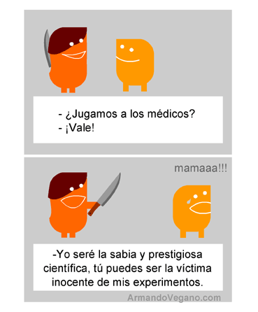 Prestigiosa investigadora. Experimentación animal